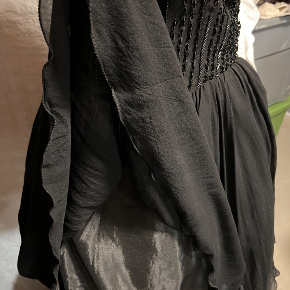 Albert Nipon Black Evening Dress - image 4